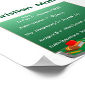 Poster La Bible Math (Coin)