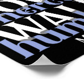 Poster La Bible Verse Act Juste Amour Mercy Walk Humbly D (Coin)