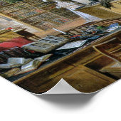 Poster La bibliothèque (Coin)