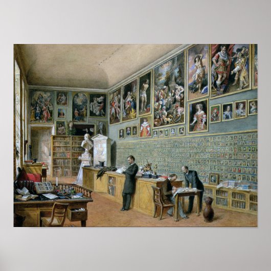 Poster La bibliothèque (Devant)