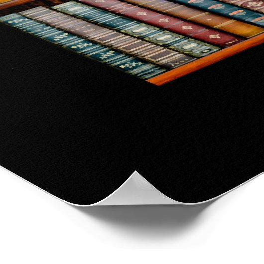 Poster La bibliothèque (Coin)