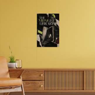 Poster La bibliothèque de minuit – Héros éditorial gothiq