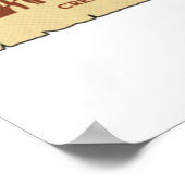 Poster La bibliothèque est fermée (Coin)