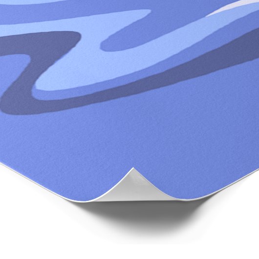 Poster La Biblique Jonah et la Scène de l'Océan Baleine (Coin)