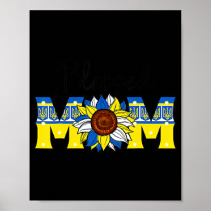 Poster La bienheureuse Maman Ukraine : l'Ukraine au coeur