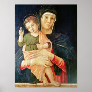 Poster La Bienheureuse Vierge et Enfant, 1460-70