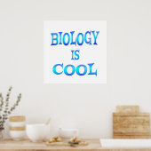 Poster La biologie est Cool - À partir de 11,80 $ (Cuisine)