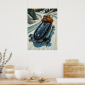 Poster LA BOBEUSE (Le Bobsledder) (Cuisine)