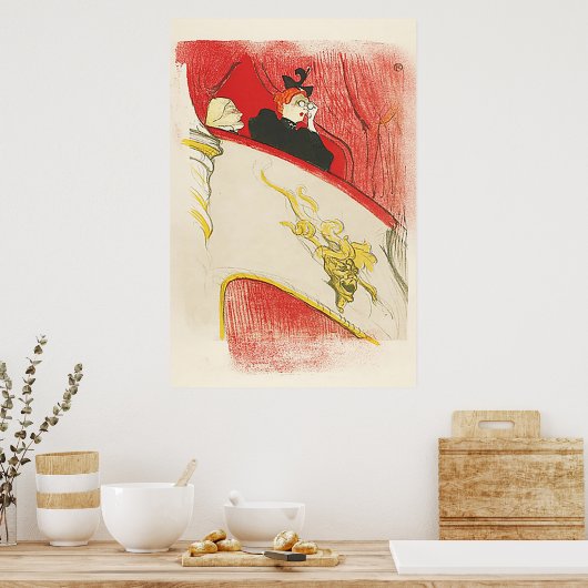 Poster La boîte avec le masque doré (Cuisine)