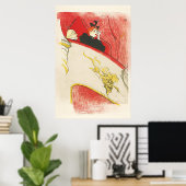 Poster La boîte avec le masque doré (Bureau à domicile)