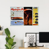 Poster La bombe d'hydrogène (Bureau à domicile)