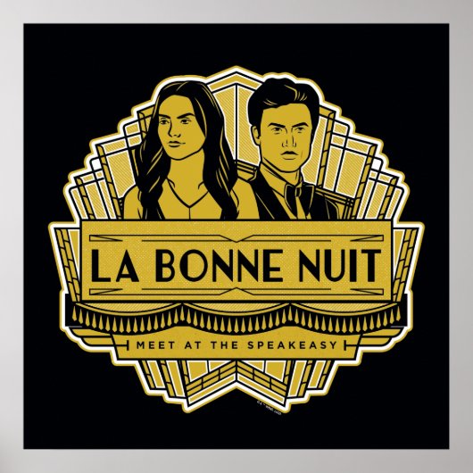 Poster La Bonne Nuit - Rencontre À La Speakeasy (Devant)