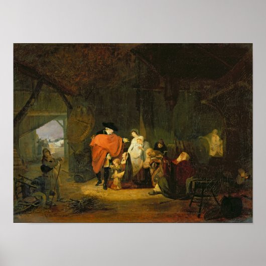 Poster La bonté de Louis XVI (Devant)