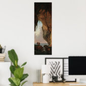 Poster La bouche d'une grotte (1784) Hubert Robert (Bureau à domicile)