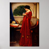 La Boule de cristal de John William Waterhouse