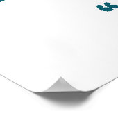 Poster La Boule De dentifrice Sur Une Brosse À Dos - Triv (Coin)