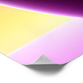 Poster La Bouteille Magique | Lampe à lave | Dégradé | AI (Coin)