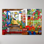 Poster La boutique du fleuriste (Devant)