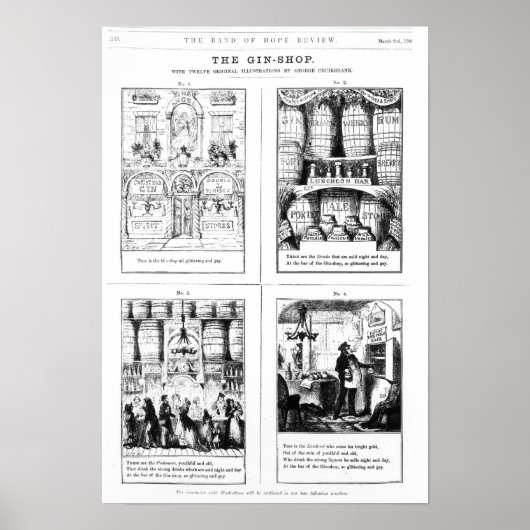 Poster La Boutique Gin (Devant)