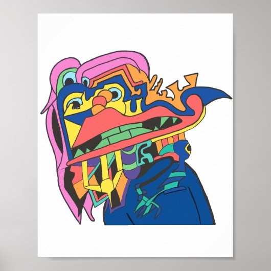 Poster La brise de couleur (Devant)