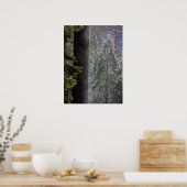 Poster La brume neigeuse dans la forêt (Cuisine)