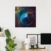 Poster La bulle Nebula, Ngc 7635. (Bureau à domicile)