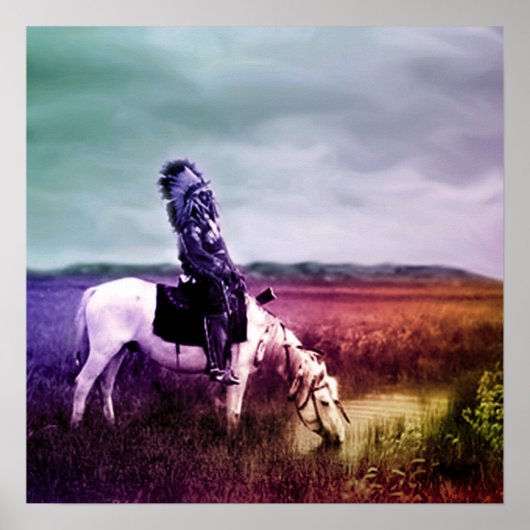 Poster La Buse rouge dans une oasis dans les Badlands (Devant)