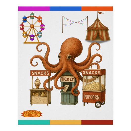 Poster La cabane de snacks du cirque d'Otto (Devant)
