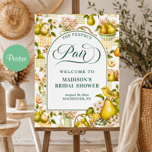 Poster La cabane idéale pour la fête de mariage Cottageco