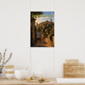 Poster La Cadière-d'Azur (Cuisine)