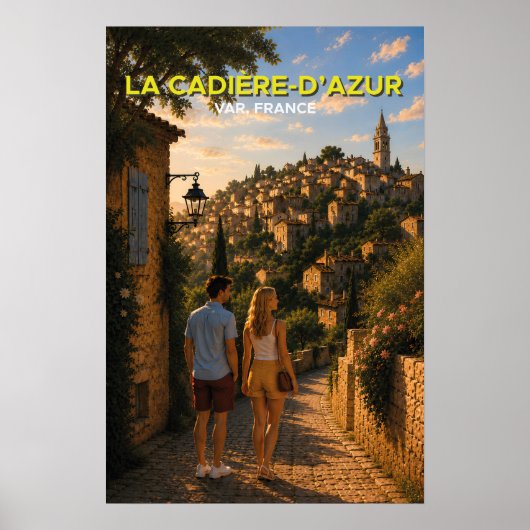 Poster La Cadière-d'Azur (Devant)