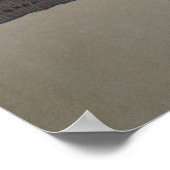 Poster La Californie Amérique de vacances (Coin)