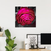 Poster La Camélia rose  (Bureau à domicile)