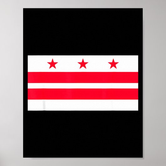 Poster La capitale du pays, le district, Washington, Dc (Devant)