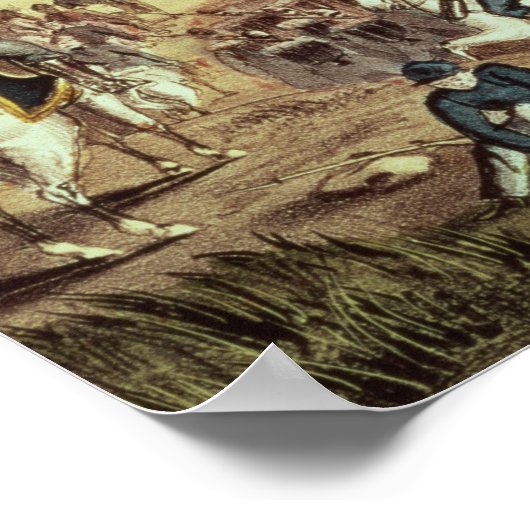 Poster La capture d'Atlanta par l'armée de l'Union (Coin)