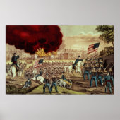 Poster La capture d'Atlanta par l'armée de l'Union (Devant)