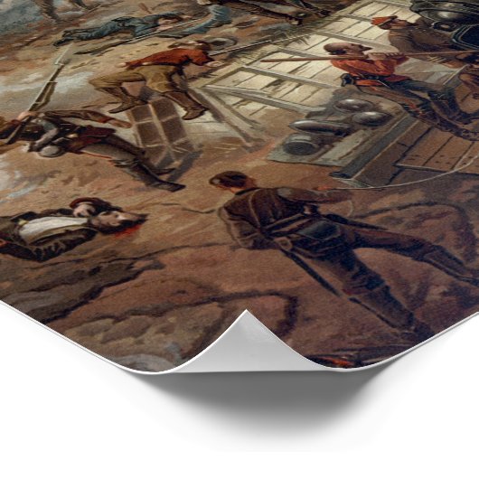 Poster La Capture De Fort Fisher (Coin)