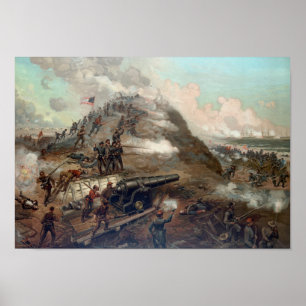 Poster La Capture De Fort Fisher