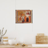 Poster La Capture de Rouen, Grandes Chroniques de (Cuisine)