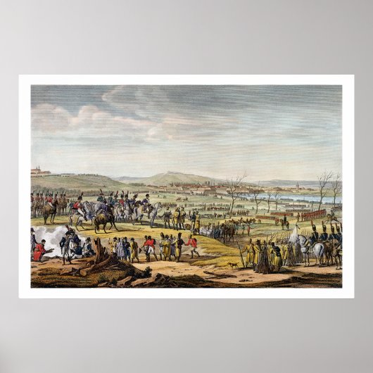 Poster La capture d'Ulm, 17 octobre 1805, gravée par L (Devant)