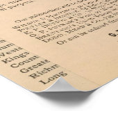 Poster La carte de conduite et de roulage de Colton des É (Coin)