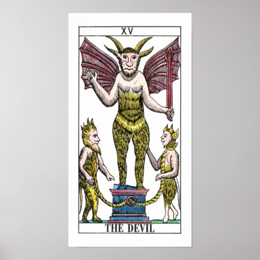 Poster La Carte de tarot (Devant)