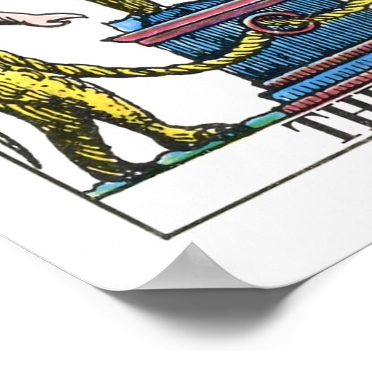 Poster La Carte de tarot (Coin)
