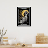 Poster La Carte de Tarot des Amants – Dracula Vampire Got (Cuisine)