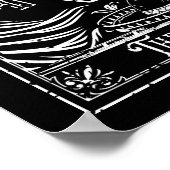 Poster La carte de tarot Horchata (Coin)