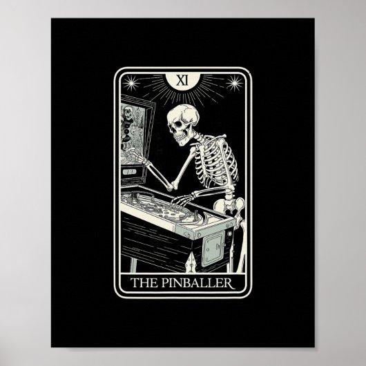 Poster La carte de tarot Pinller (Devant)