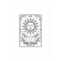 La Carte de Tarot Stoïque : Paix Intérieure