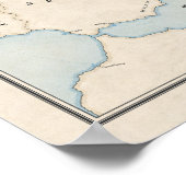 Poster La carte diplomatique de l'Europe (Coin)