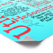 Poster La carte du conformisme (Coin)