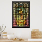 Poster La carte du monde de tarot (Cuisine)